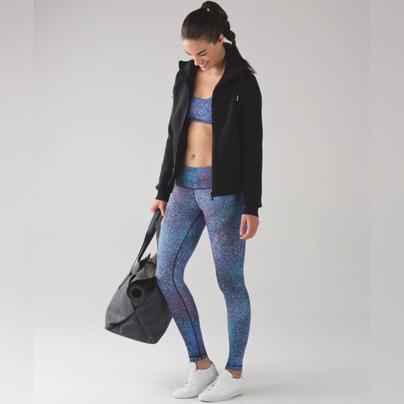 Lululemon Wunder Under Pant III in Strive Multi Black Size 6 - Picture 1 of 8